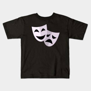 Classic Theater Masks Kids T-Shirt